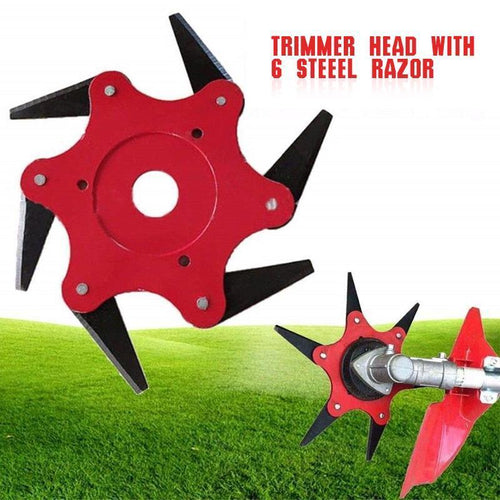 🌟This month's hottest items - Universal 6-blade steel garden pruning head